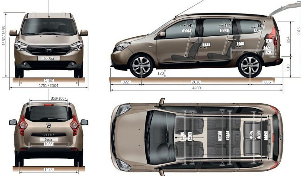 Dacia Lodgy 7 kişilik